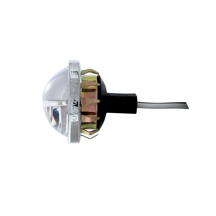 4 LED Round License Light