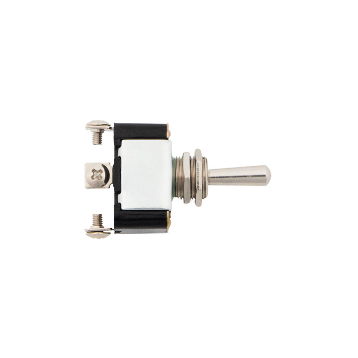 3 Pin, 10 Amp - 12V DC On - Off - On Metal Toggle Switch With 3 Screw Terminals