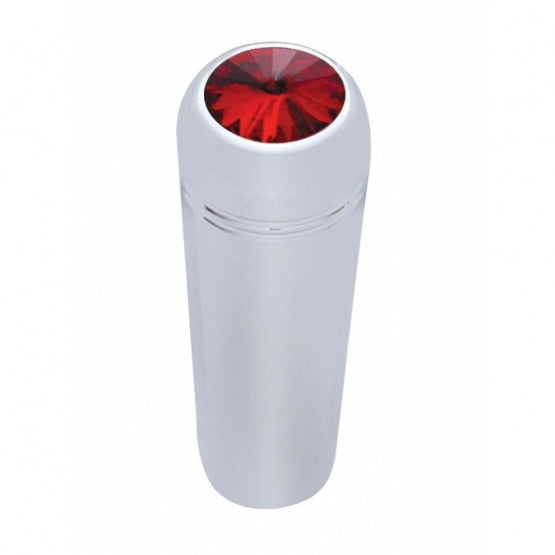 2-1/4" Long Aluminum Toggle Switch Extension With Crystal For Kenworth - Red Crystal