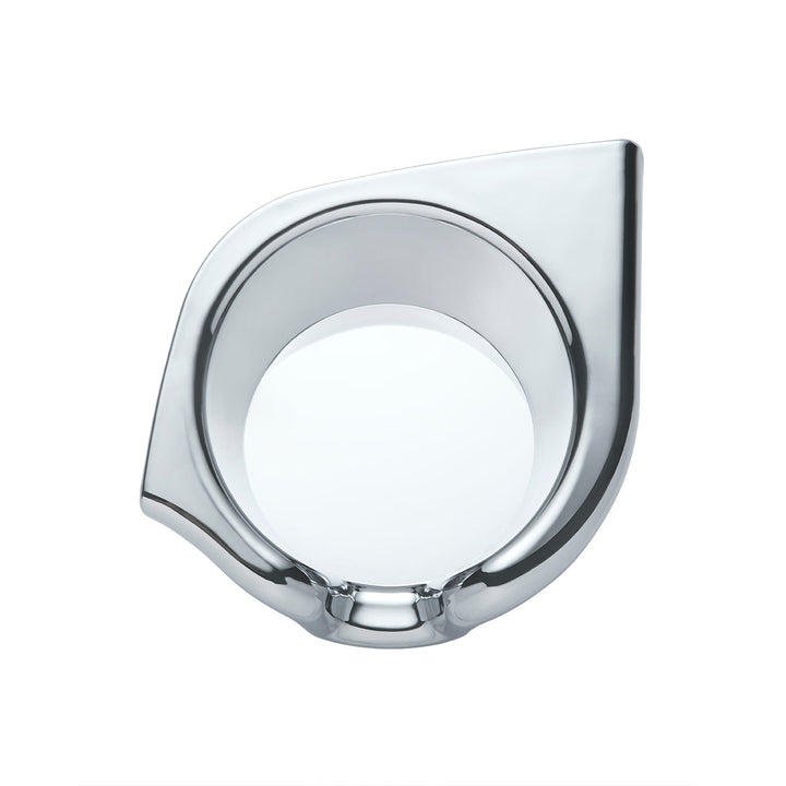 Chrome Plastic Cup Holder For Peterbilt 389 (2008+) &amp; 386/379/378/335/330 (2006+)