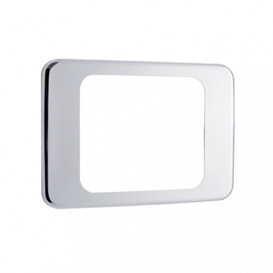 304 Stainless Steel Daylight Door Interior Handle Bezel For 1994-2002 Kenworth W900/T800/T600