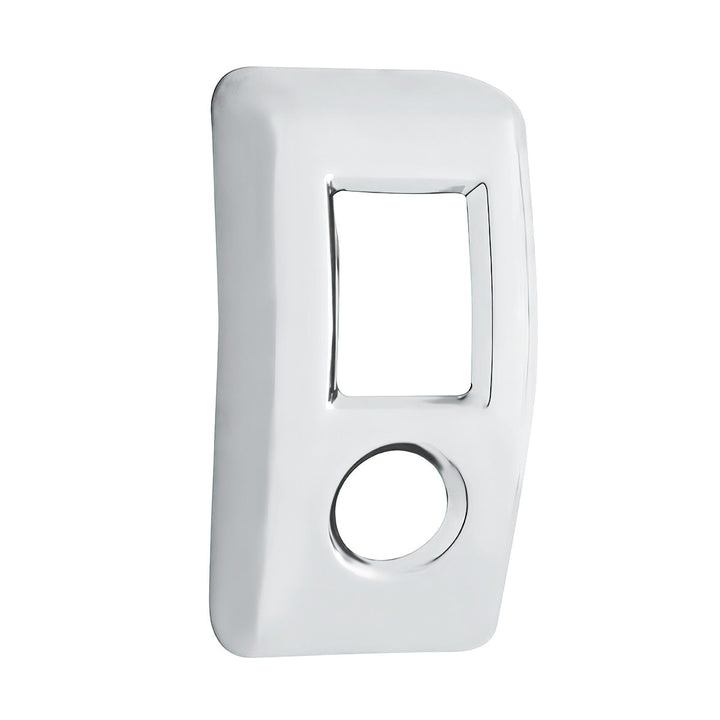 Chrome Plastic Dash Dimmer Switch Trim For 2006+ Kenworth W900/T800/T660/C500