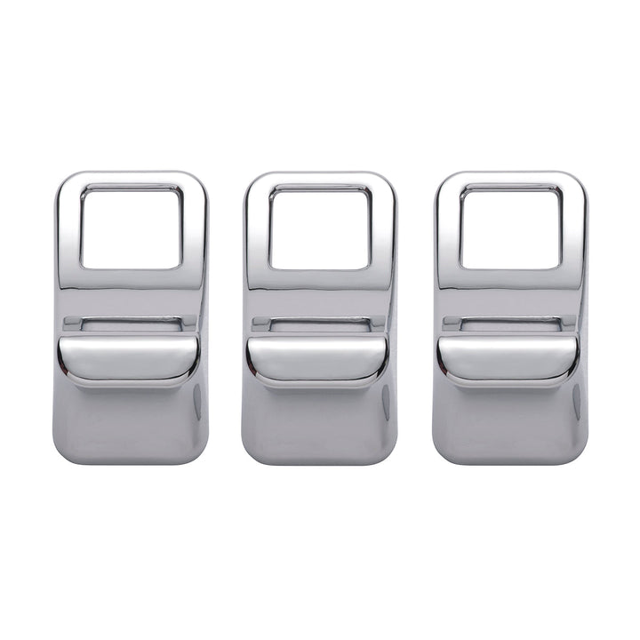 Chrome Switch Cover For Kenworth T680/T880/W990 (3-Pack)