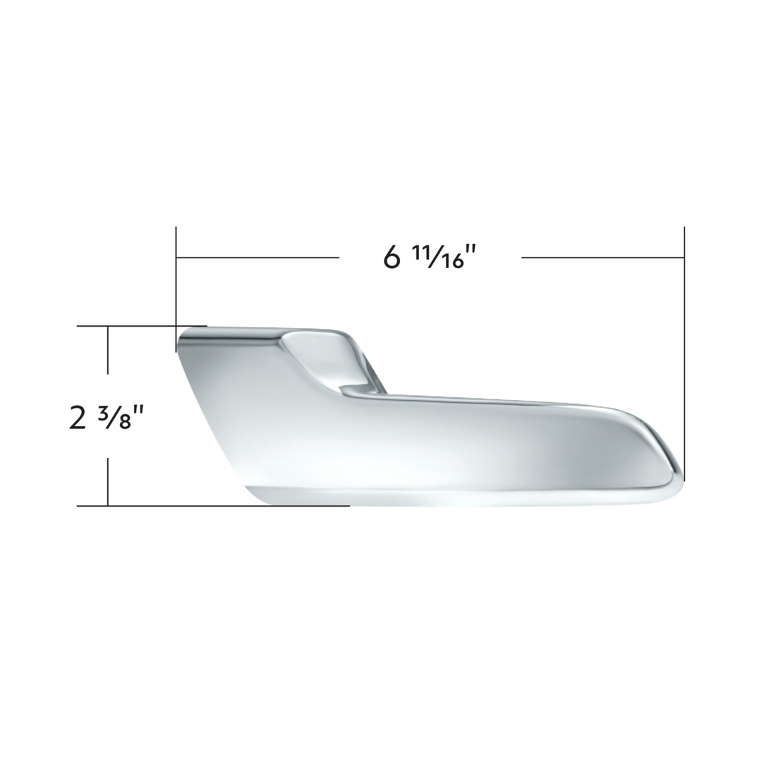 Chrome Plastic Interior Door Handle Cover For 2013-2026 Kenworth T680