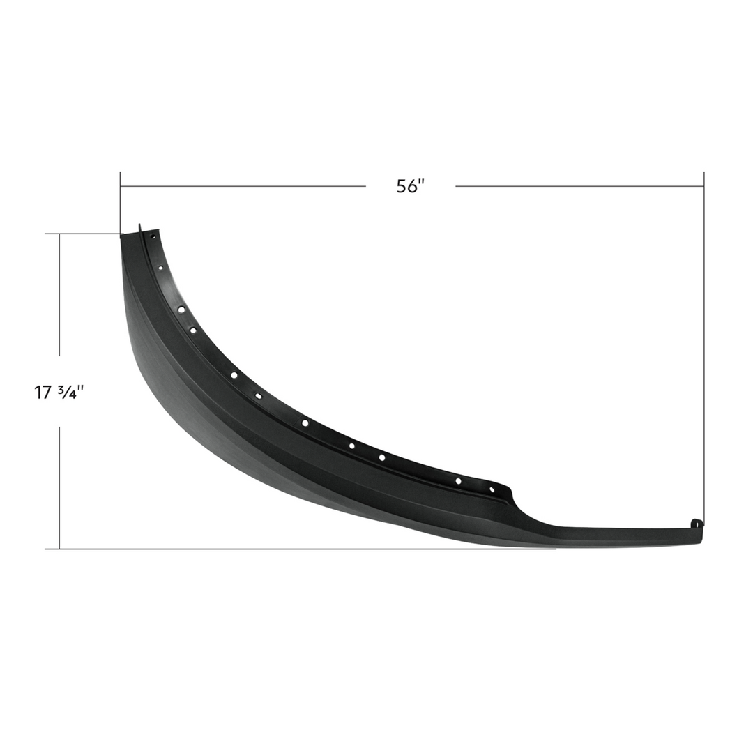 Bumper Cover Without Fog Light Opening For 2022-2026 Kenworth T680 — Passenger