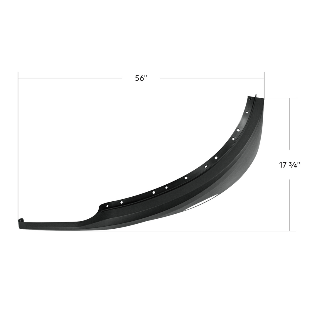 Bumper Cover With Fog Light Opening For 2022-2026 Kenworth T680 — Driver