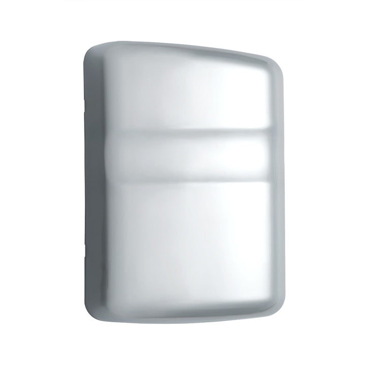 Chrome Plastic Bottom Mirror Post Cover For 2000-2010 International 9200I/9400I/9900I - Driver