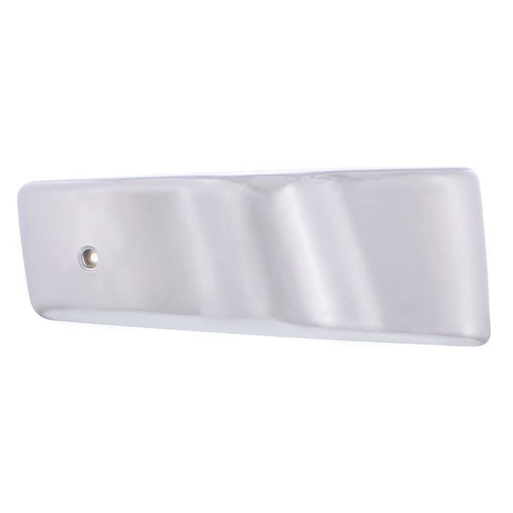 Chrome Plastic Bottom Mirror Post Cover For 1996-2010 Freightliner Century - Passenger