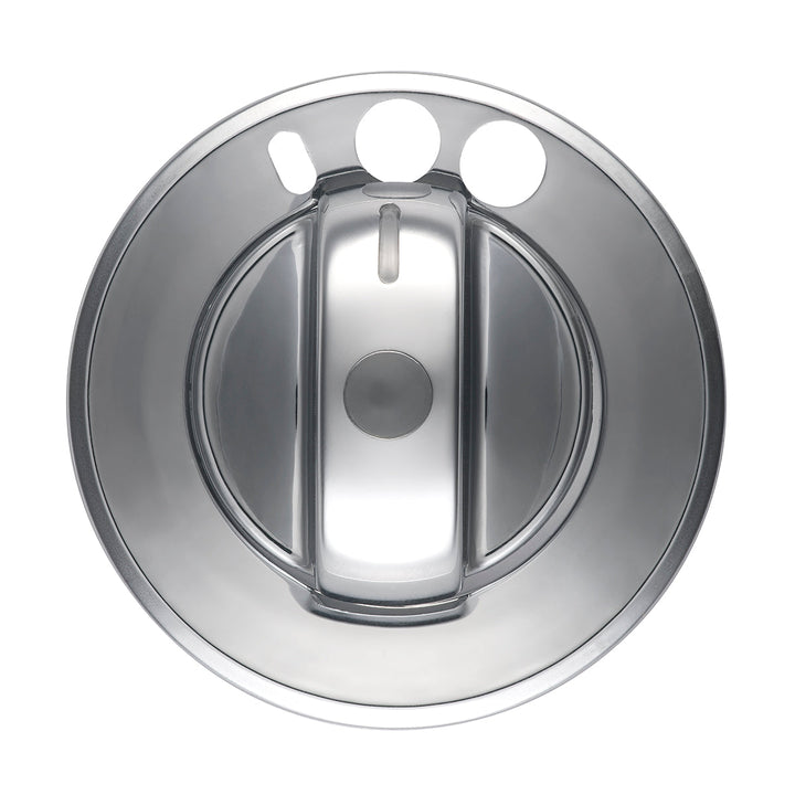 Chrome Plastic 2 - Piece Headlight Switch Cover For 2008-2017 Freightliner Cascadia