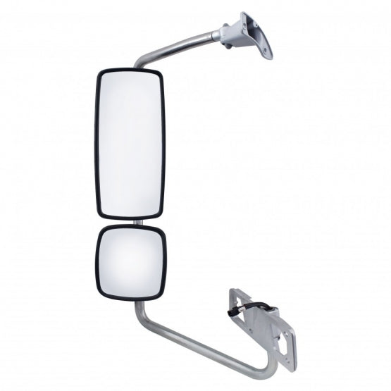 Chrome Mirror Assembly For 2001-2020 Freightliner Columbia - Driver - Heated
