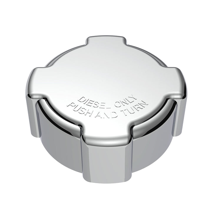 Chrome Plastic Fuel Cap Cover For Freightliner - Non - Locking