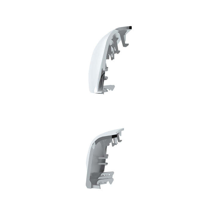 Chrome Plastic Door Grab Handle Covers For 2018-2025 Freightliner Cascadia (Pair)