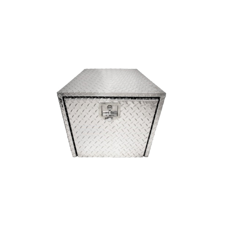 24"L X 18"W X 18"H Aluminum Diamond Plate Tool Box
