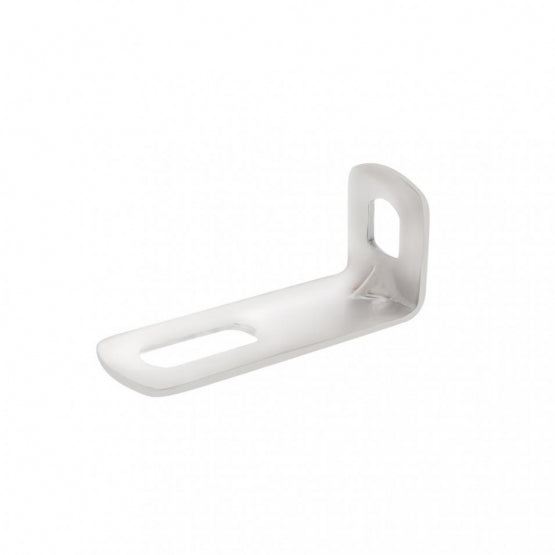12 - Gauge 304 Stainless Steel L-Shape Bracket - 3-5/16" x 1-1/4" x 1-1/2" (Card)