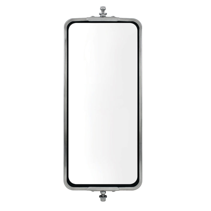 7" x 16" 430 Stainless Steel West Coast Style Mirror - Non Heated