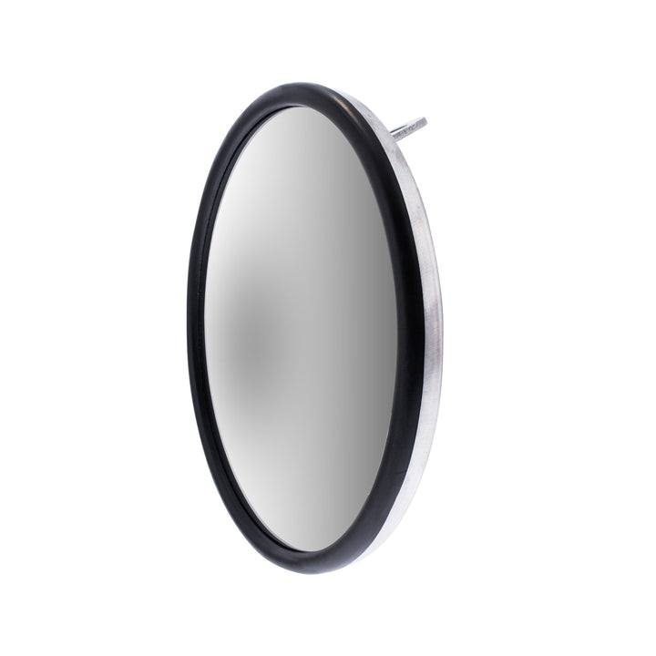 6" 430 Stainless Steel 320R Convex Mirror - Centered Mounting Stud