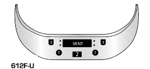 Mack CXN613 (2008 &amp; newer) chrome bumper — fitment diagram