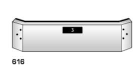 Chrome Bumper for Mack CL Series — 10-Gauge, Made in USA