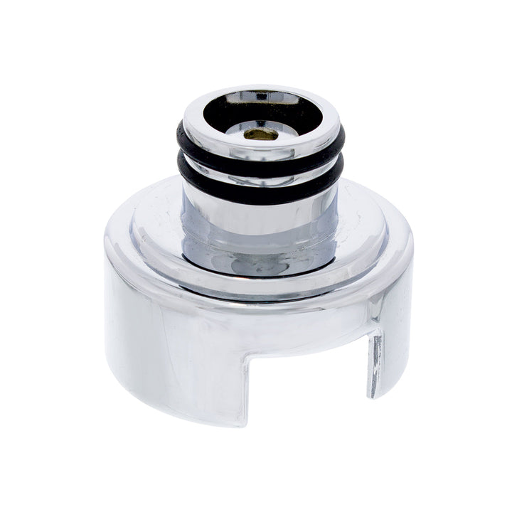 15/16" Gearshift Mounting Adapter For Eaton - Fuller 13/15/18 Speed Shifters - Chrome/Vertical (Bulk)