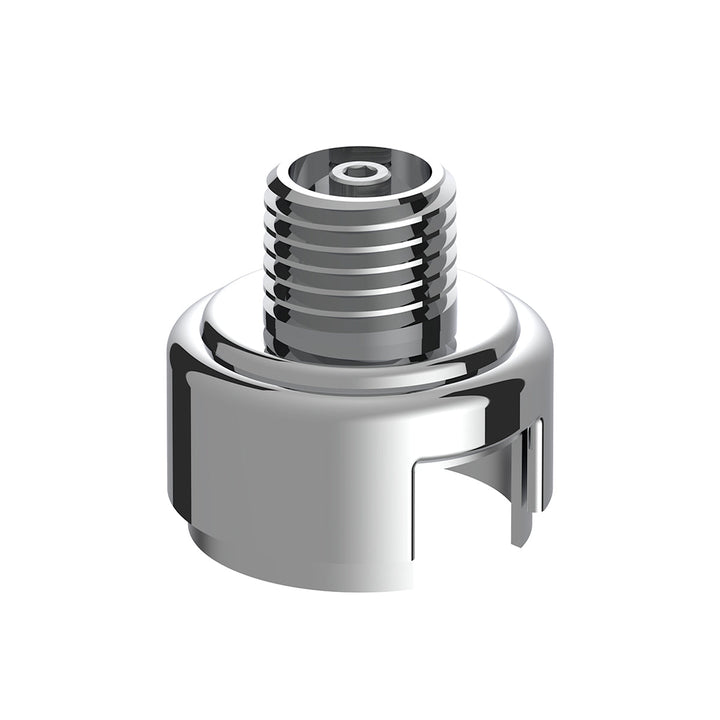 M30 x 3.5 Thread-On Gearshift Knob Chrome Mounting Adapter For Eaton Fuller Style 13/15/18 Speed - Vertical (Bulk)