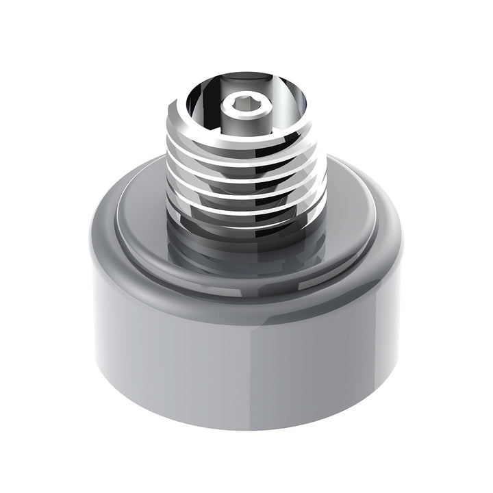 M30 x 3.5 Thread-On Shift Knob Mounting Adapter For Eaton Fuller Style 9/10 Shifter - Liquid Silver