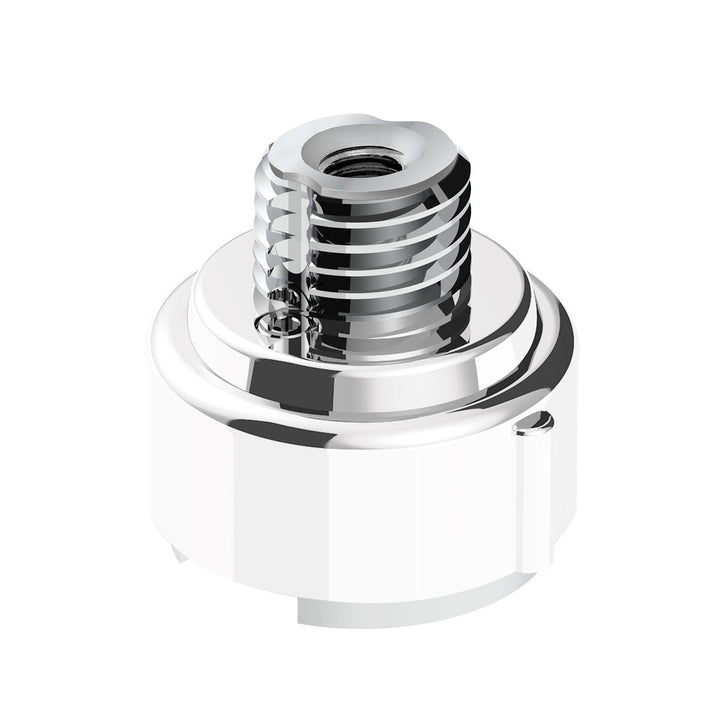 M30 x 3.5 Thread-On Gearshift Adapter W/LED Mount For Eaton - Fuller 9/10 Speed - Pearl White