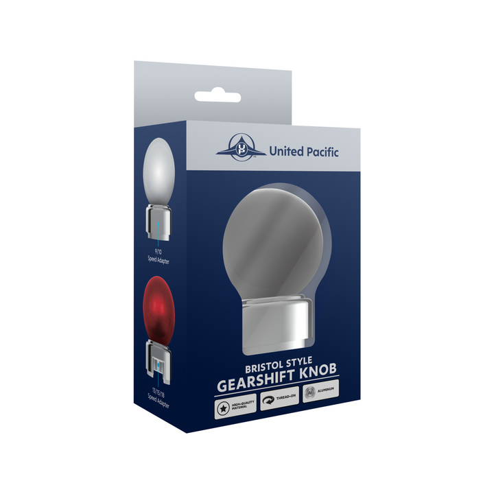 Thread-On Bristol Style Gearshift Knob with 9/10 Speed Adapter