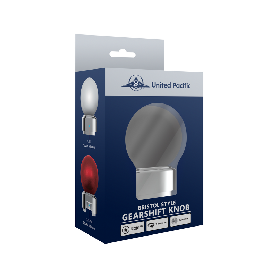 Thread-On Bristol Style Gearshift Knob with 9/10 Speed Adapter