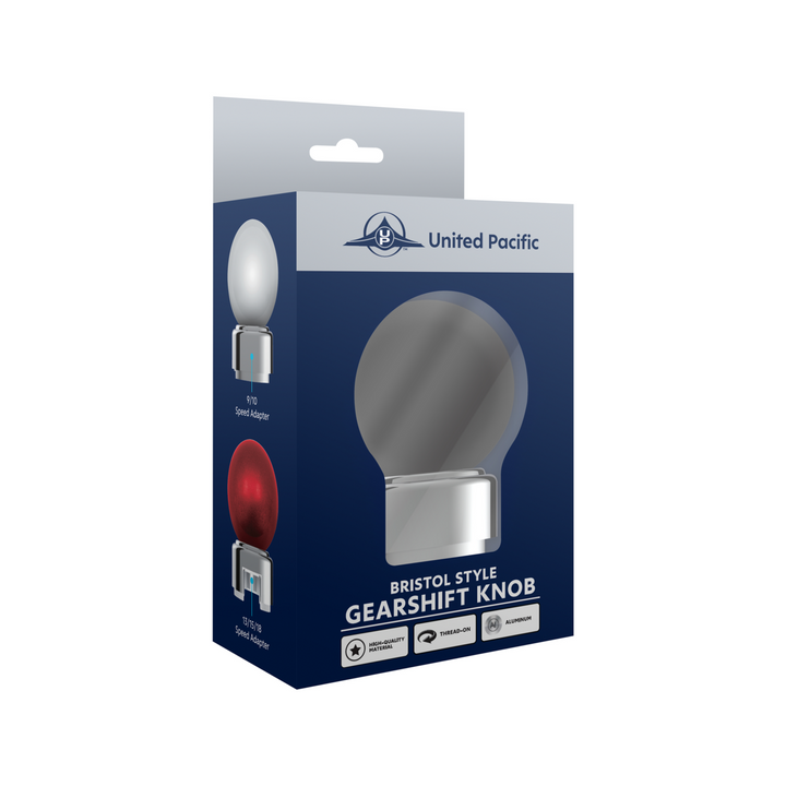 Thread-On Bristol Style Gearshift Knob with 9/10 Speed Adapter