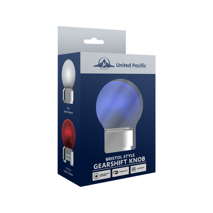 Thread-On Bristol Style Gearshift Knob with 9/10 Speed Adapter