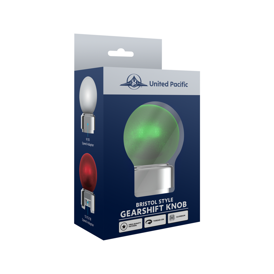 Thread-On Bristol Style Gearshift Knob with 9/10 Speed Adapter