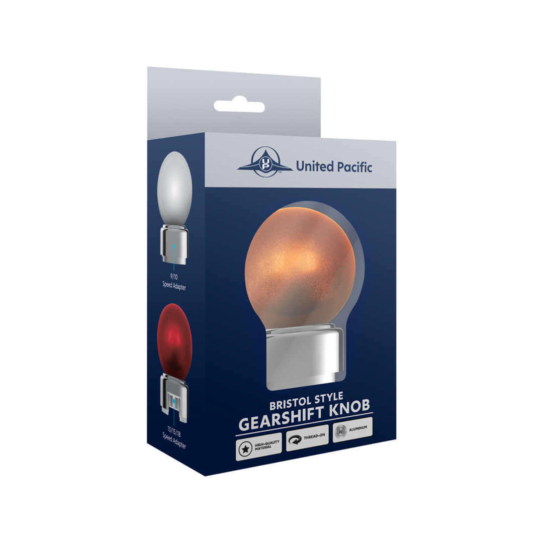 Thread-On Bristol Style Gearshift Knob with 9/10 Speed Adapter