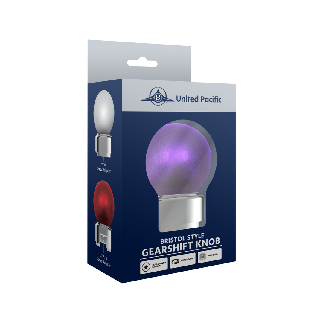 Thread-On Bristol Style Gearshift Knob with 9/10 Speed Adapter