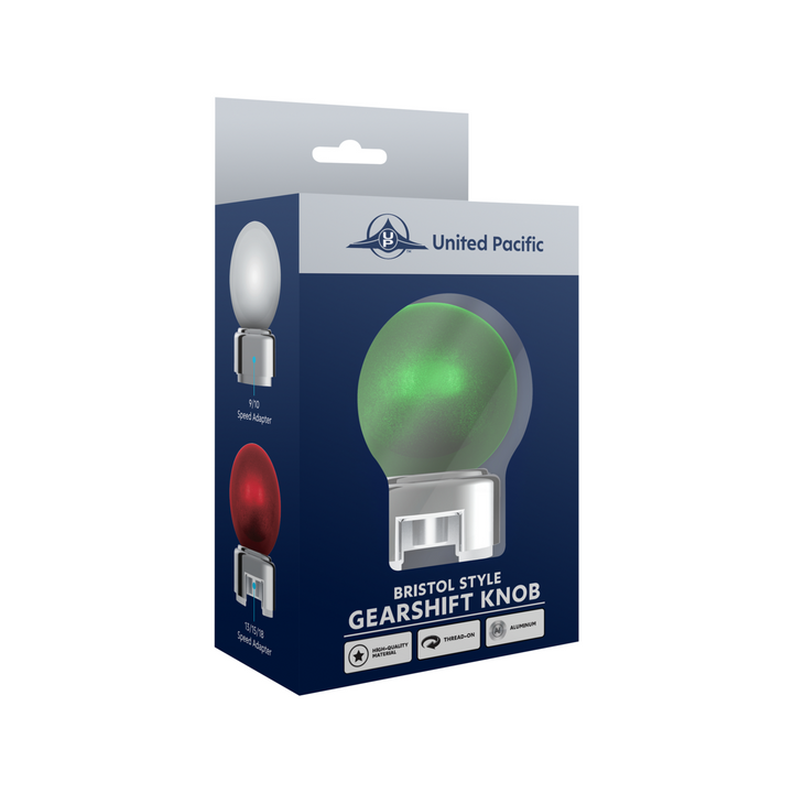Thread-On Bristol Style Gearshift Knob with 13/15/18 Speed Adapter