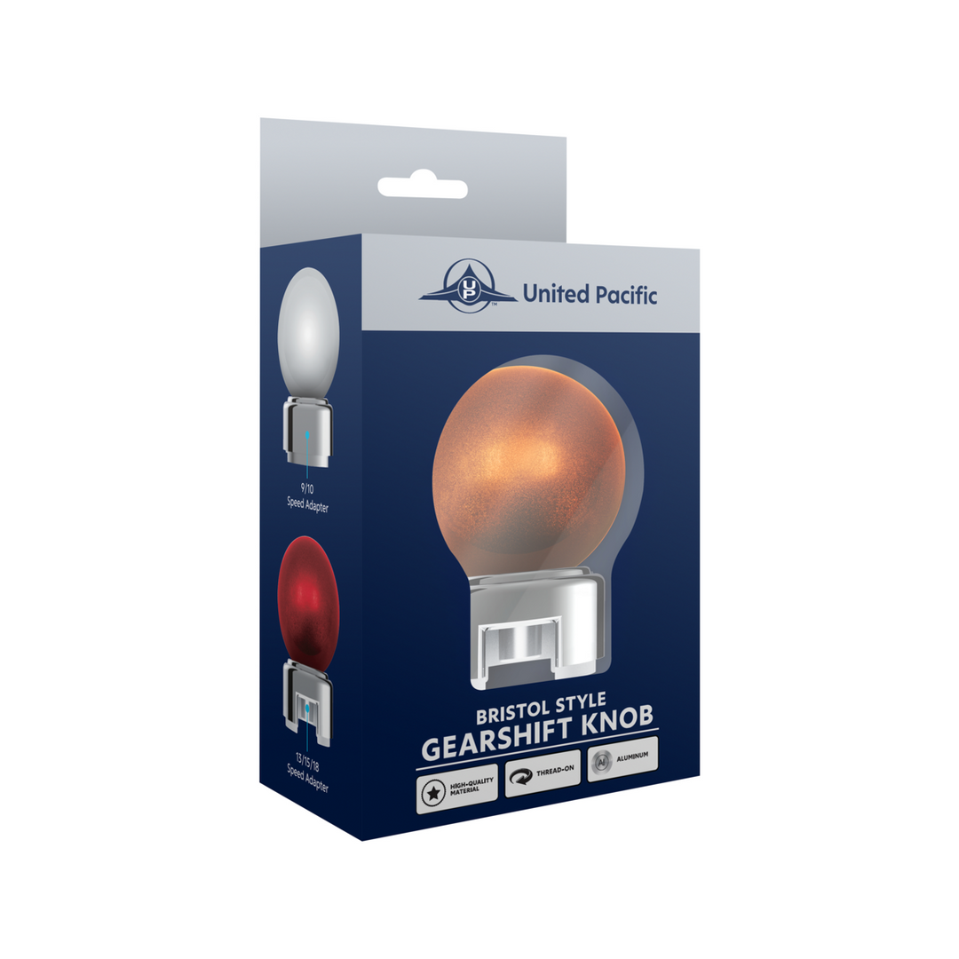 Thread-On Bristol Style Gearshift Knob with 13/15/18 Speed Adapter