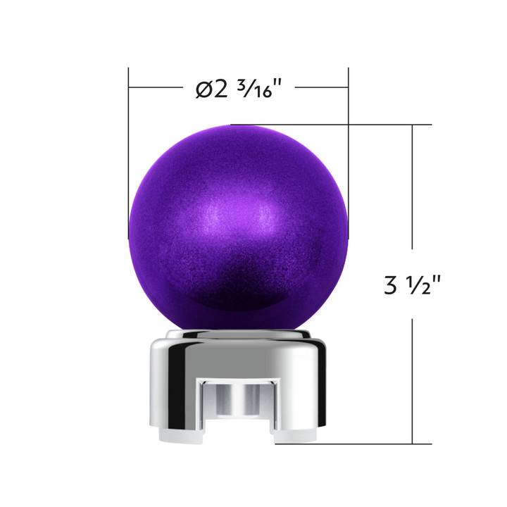 Thread-On Bristol Style Gearshift Knob with 13/15/18 Speed Adapter