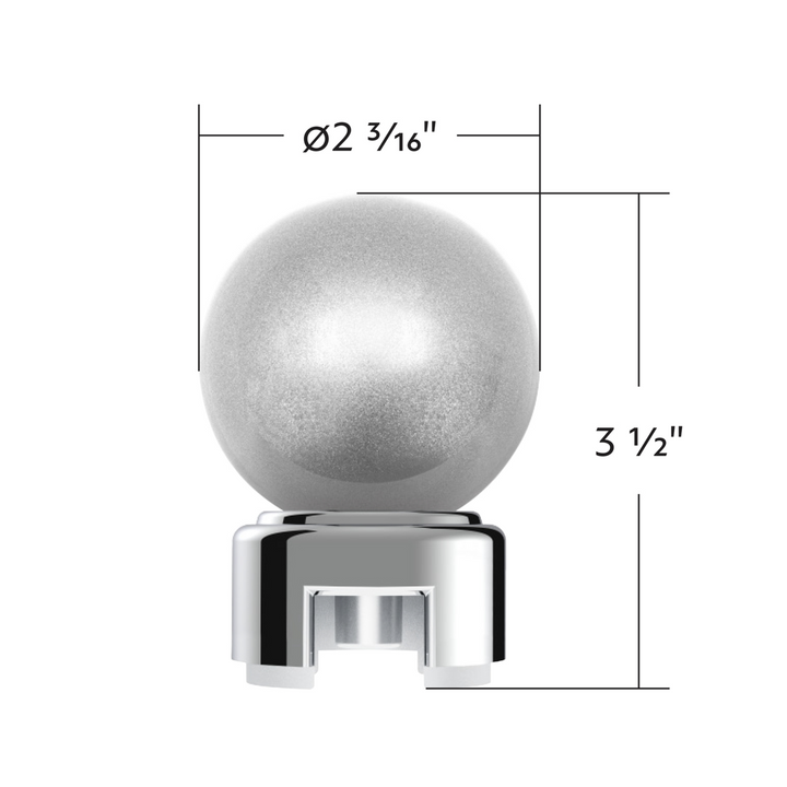 Thread-On Bristol Style Gearshift Knob with 13/15/18 Speed Adapter