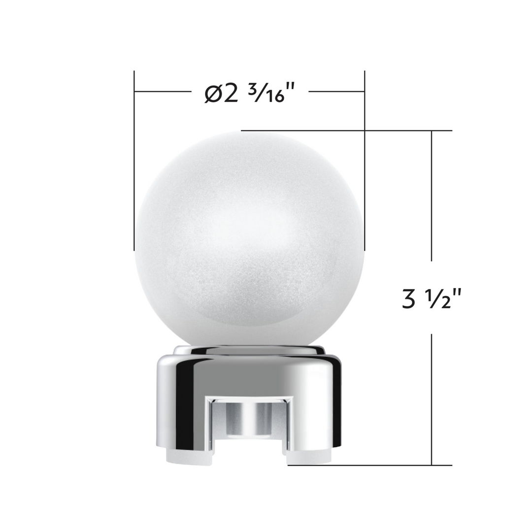 Thread-On Bristol Style Gearshift Knob with 13/15/18 Speed Adapter