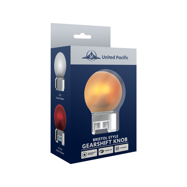 Thread-On Bristol Style Gearshift Knob with 13/15/18 Speed Adapter