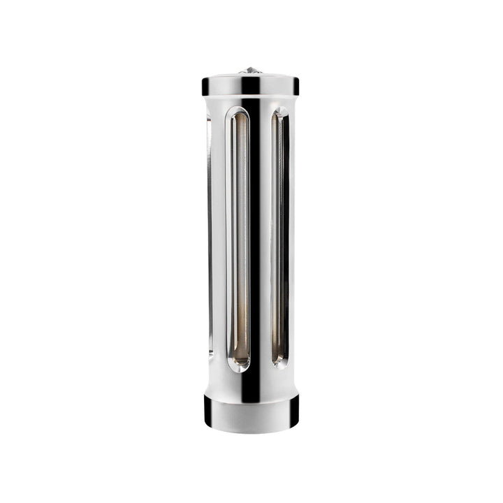 M30 x 3.5 Thread-On Sonoma Style Gearshift Knob - Smoke Crystal/Chrome