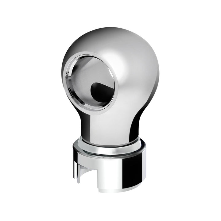 Thread-On Charlotte Style Gearshift Knob With 13/15/18 Speed Adapter - Chrome