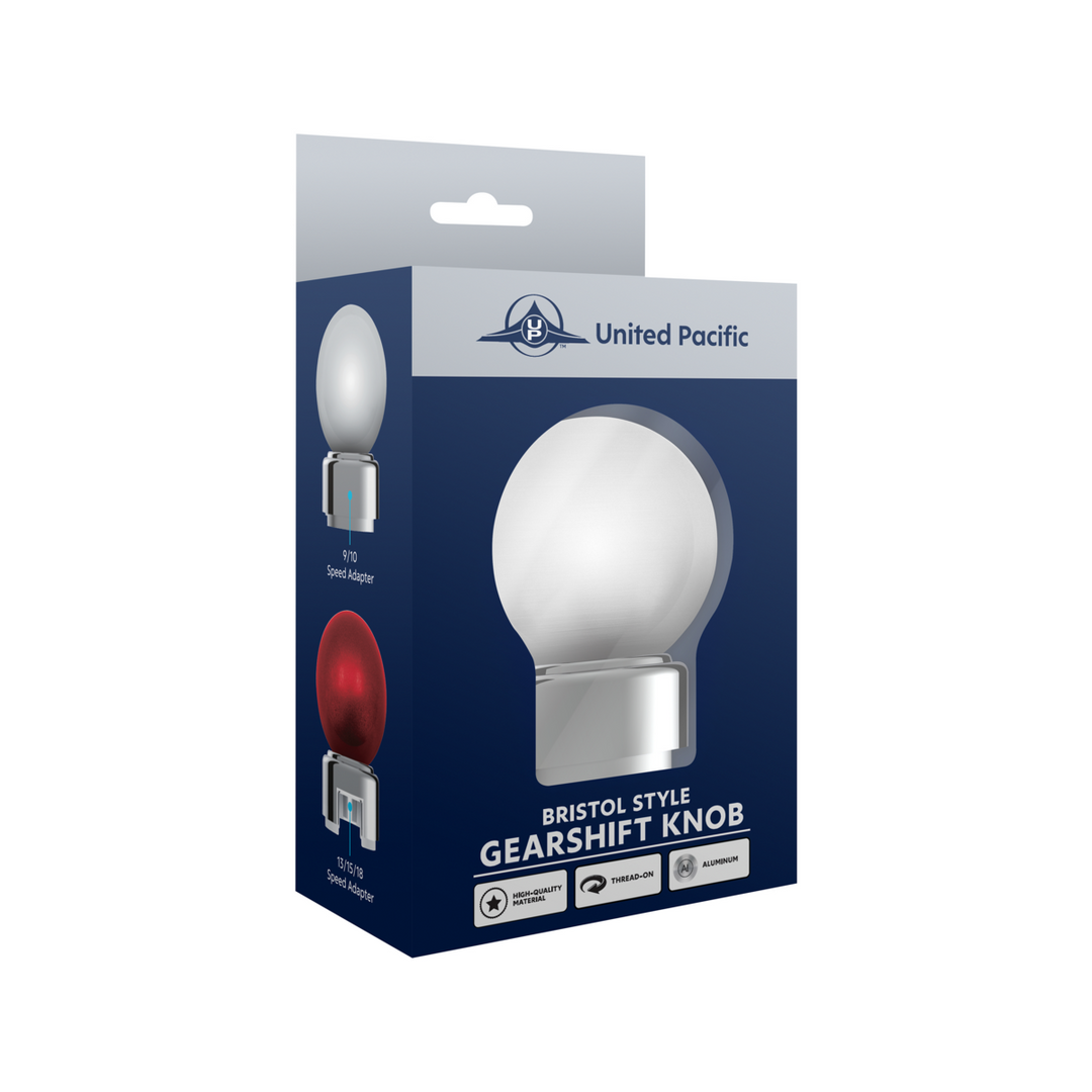Thread-On Bristol Style Gearshift Knob with 9/10 Speed Adapter