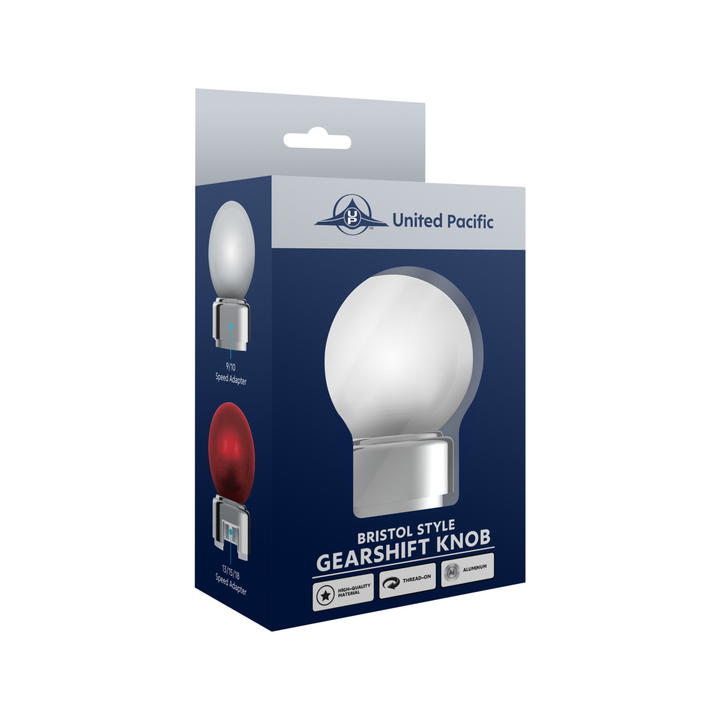 Thread-On Bristol Style Gearshift Knob with 9/10 Speed Adapter