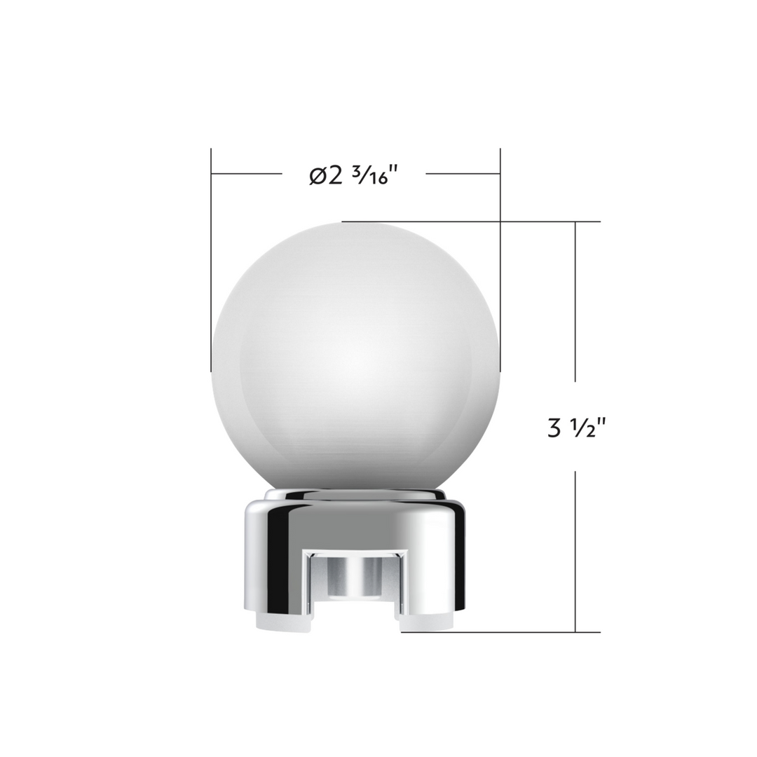 Thread-On Bristol Style Gearshift Knob with 13/15/18 Speed Adapter