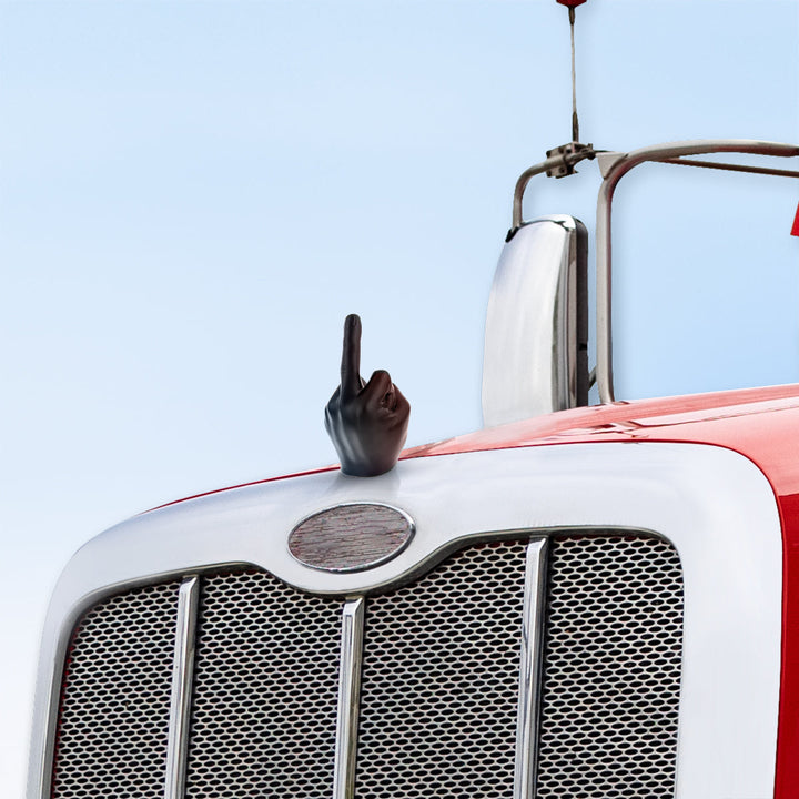 Finger Hood Ornament - Matte Black