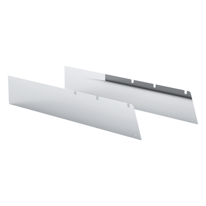 430 Stainless Steel 5" Chop Top Window Trim For 1998-2001 International 4700 (Pair)