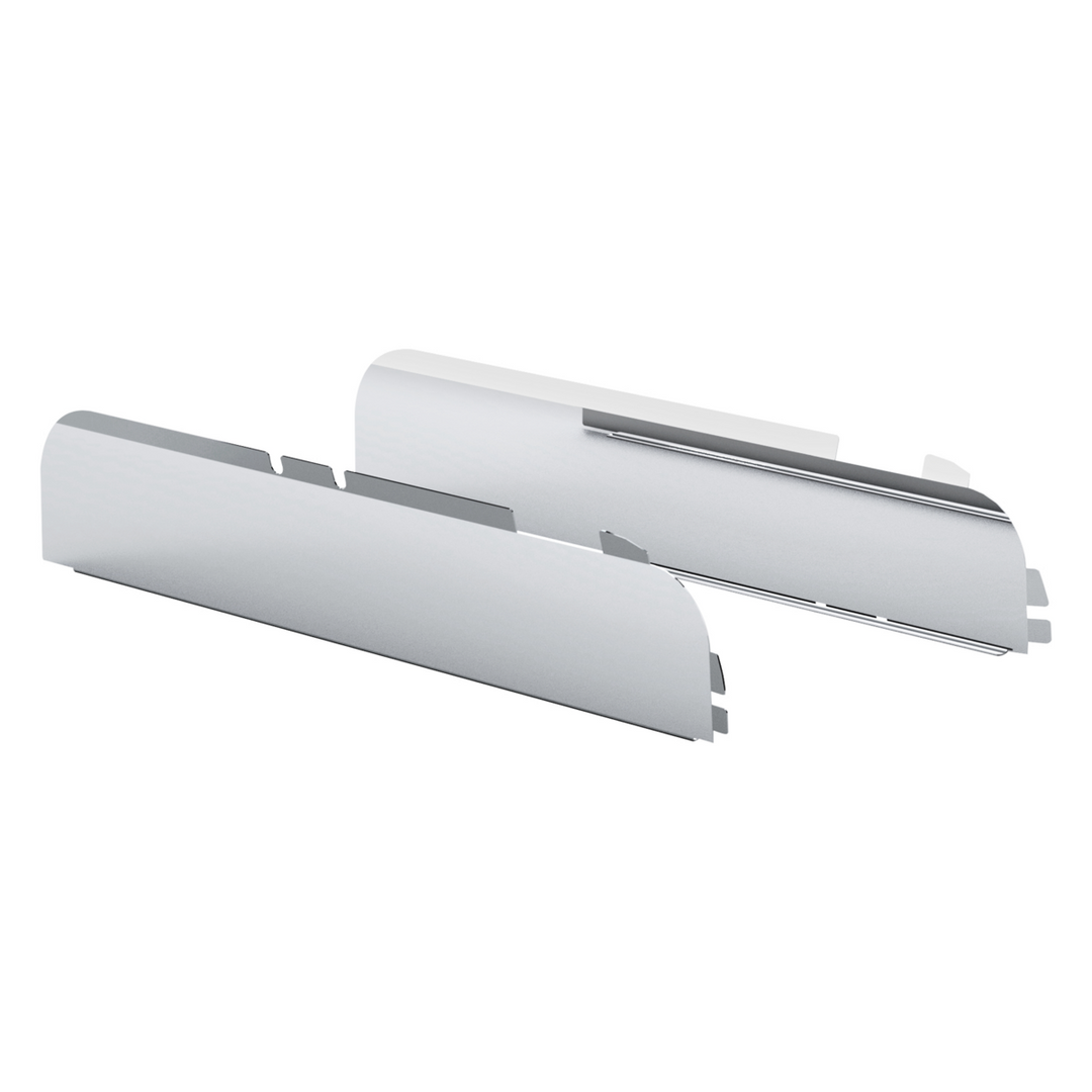 430 Stainless Steel 6" Chop Top Window Trim For Western Star Trucks (Pair)