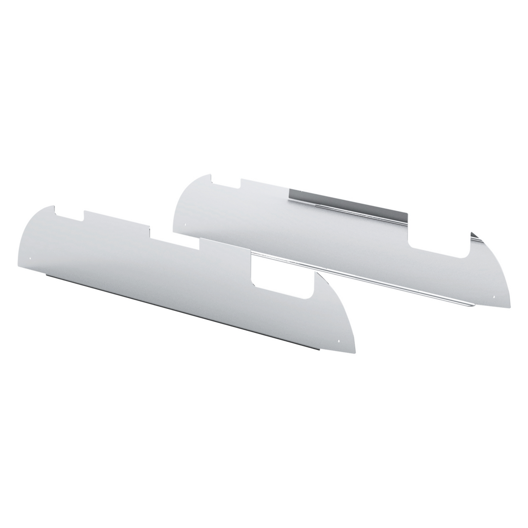 430 Stainless Steel 5" Chop Top Window Trim For 2006+ Mack Pinnacle CH (Pair)