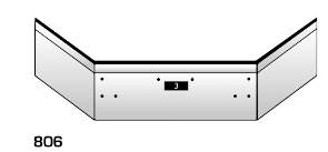 Chrome Bumper for Peterbilt 378 — 10-Gauge, Made in USA