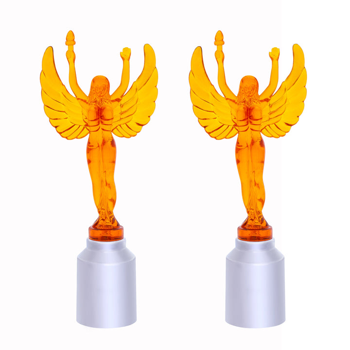 Flying Goddess Bumper Guide Tops - Amber (2-Pack)